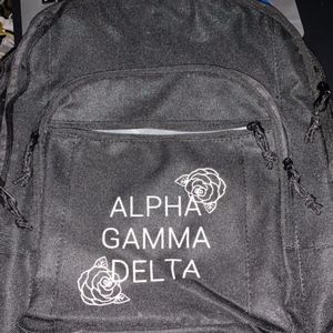 Alpha Gamma Delta, Alpha Gam backpack